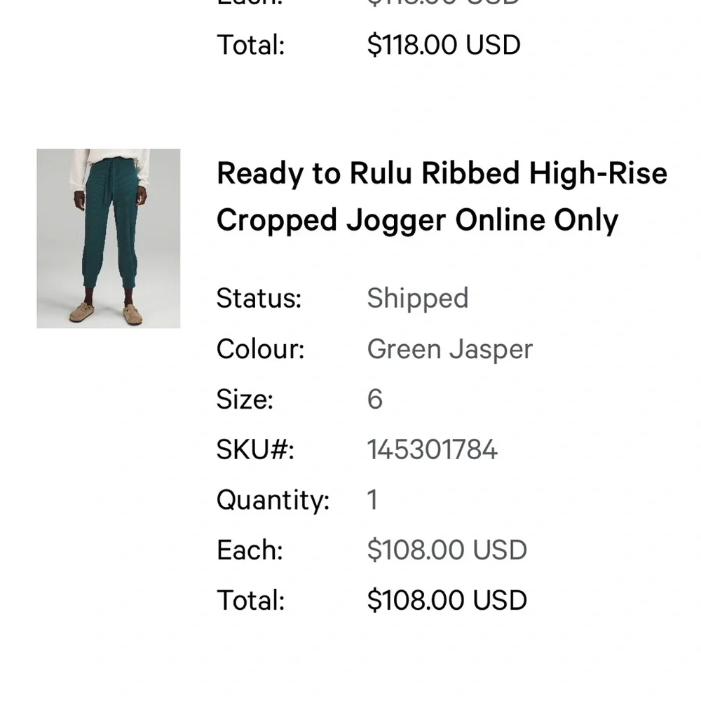 Lululemon joggers - Picture 4 of 4